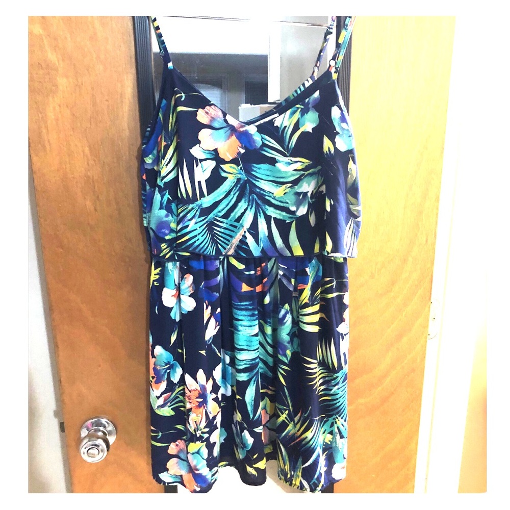 Charlotte Russe Floral/Tropical Dress